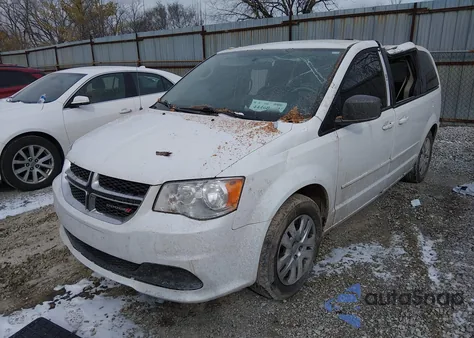 2015 Dodge Grand Caravan Se z USA, uszkodzony, nr VIN 2C4RDGBG6FR636080